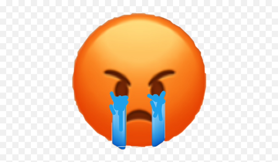 Angry Sad Emoji Sticker - Happy,Angry Bear Emoji