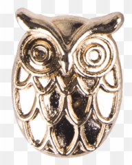 Sìona Owl Cumadh Zinc Alloy Push Pins - Eastern Screech Owl Emoji,Emoji Push Pins