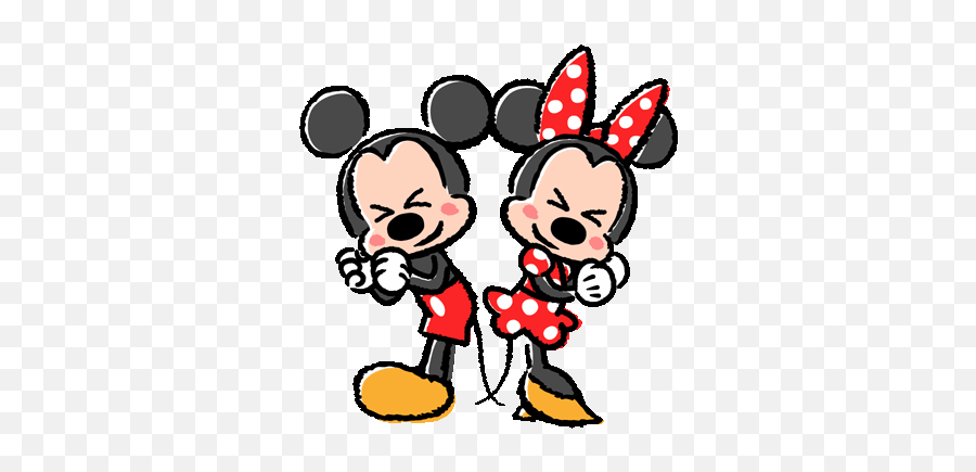 Mickey Et - Gif Minnie Y Mickey Emoji,Blusas De Emojis