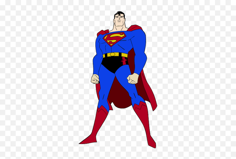 Superhero Free Super Hero Clip Art Clipart Clipartcow - Superman Clipart Emoji,Superhero Cape Emoji
