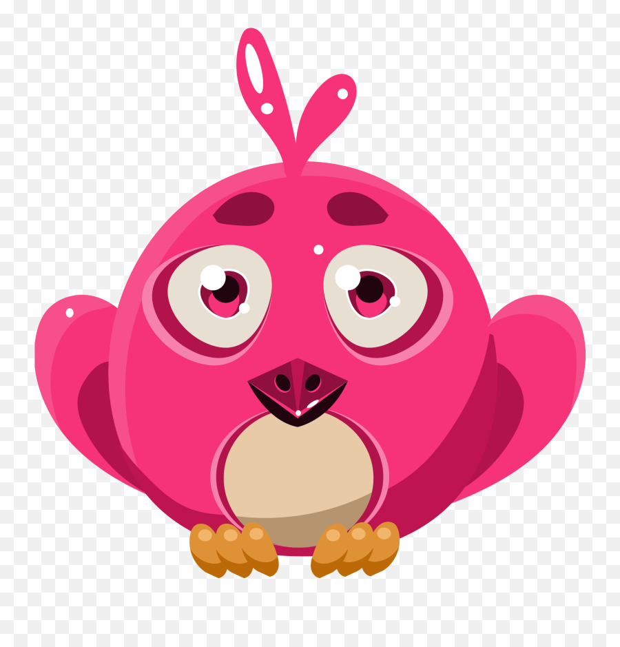 Cute Bird Clipart Png Image Free Download Searchpngcom - Desenho De Passarinhos Colorido Emoji,Angry Bird Emoji