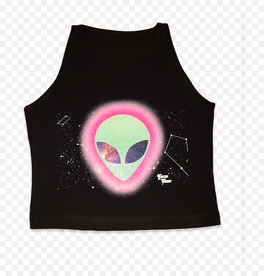 Alien Constellation - Sleeveless Emoji,Alien Emoji Shorts