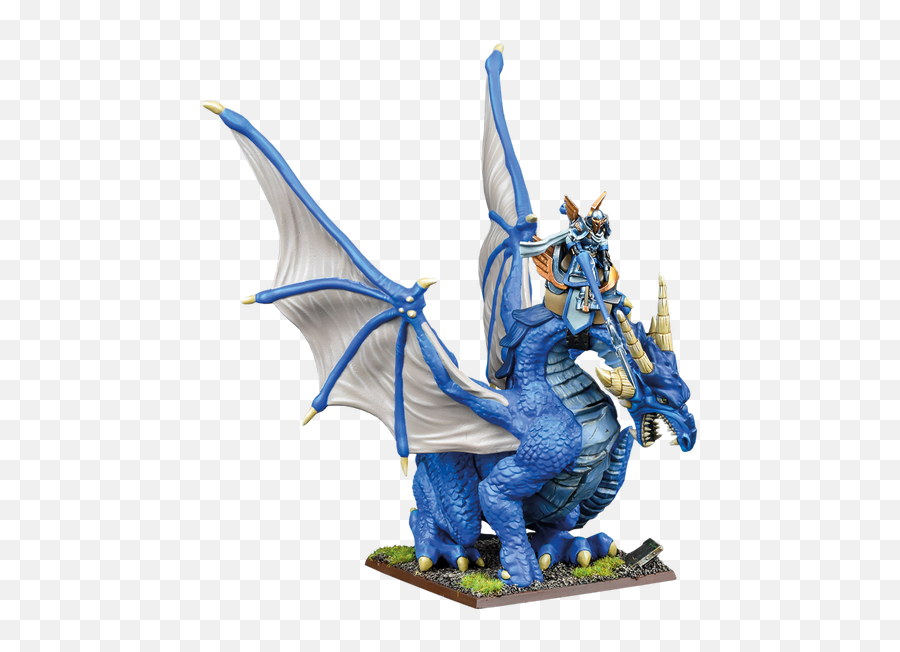 Kings Of War Monsters Designing The High Paladin On Dragon - Basilean High Paladin On Dragon Emoji,Warhammer 40k Emoji