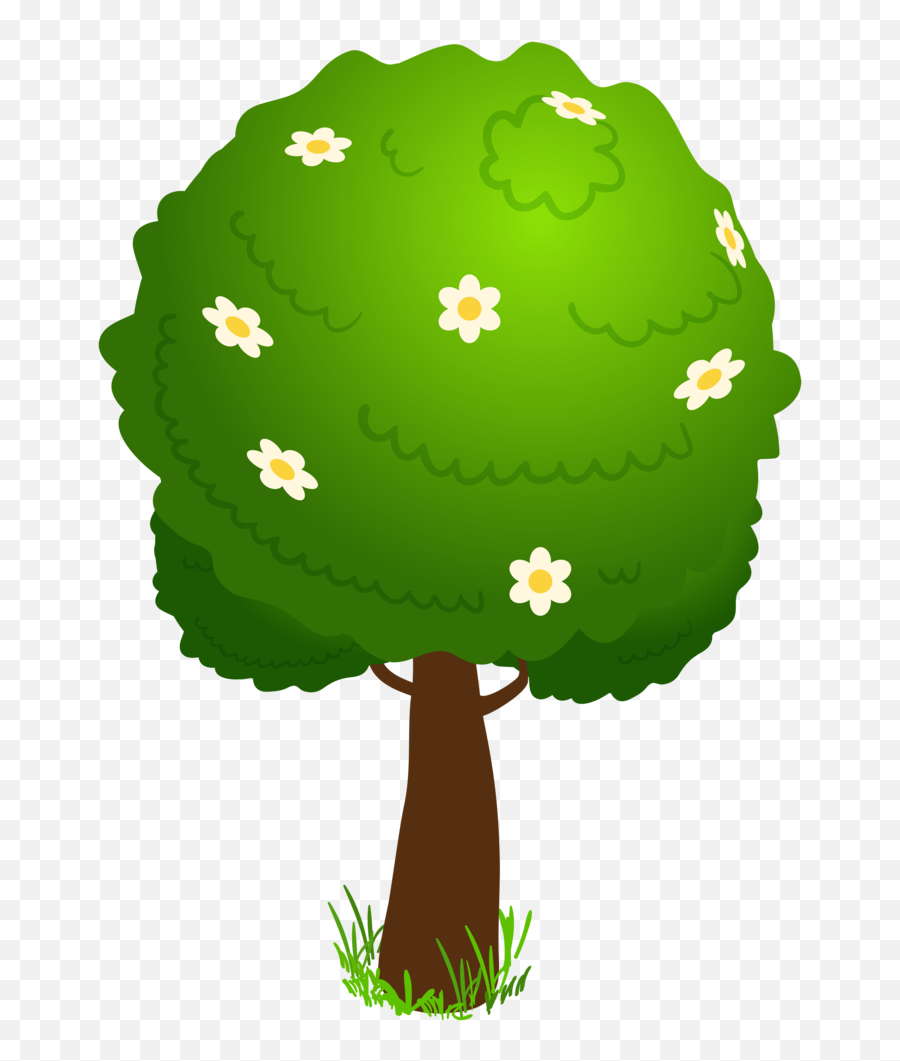 Cartoon Deco Tree Png Clipart Kid - Clipart Cartoon Tree Png Emoji,Emoji Deco