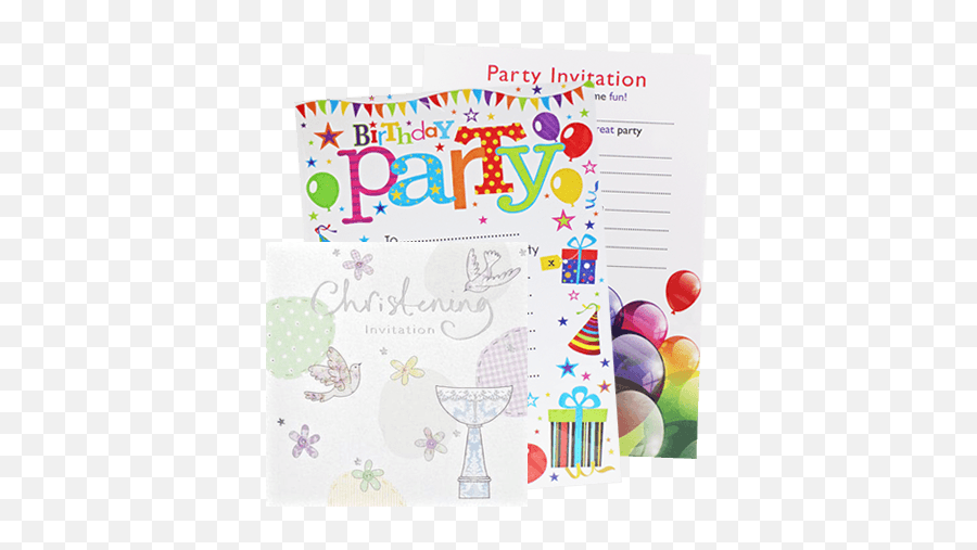 Wholesale Party Supplies - Harrisons Direct Dot Emoji,Emoji Party Invitation