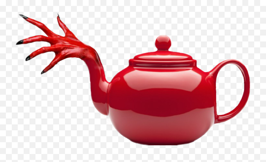 Red Tea Teapot Teakettle Sticker - Teapot Emoji,Teapot Emoji