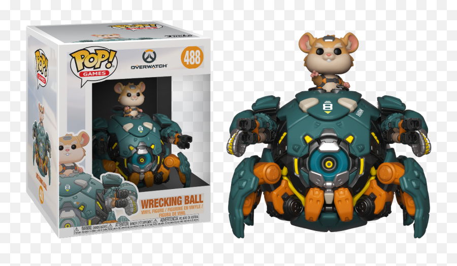 Overwatch Wave 2 Pops - Funko Pop Overwatch Wrecking Ball Emoji,Overwatch Emojis Discord Brigette