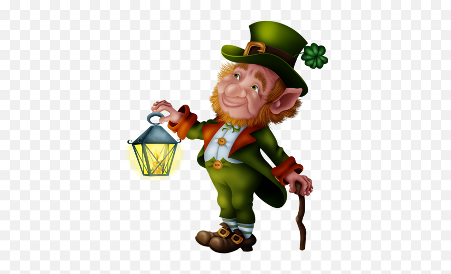 Gnome Day Patricks Saint Leprechaun - Clip Art Leprechaun Transparent Background Emoji,Free St Patricks Day Emoticon