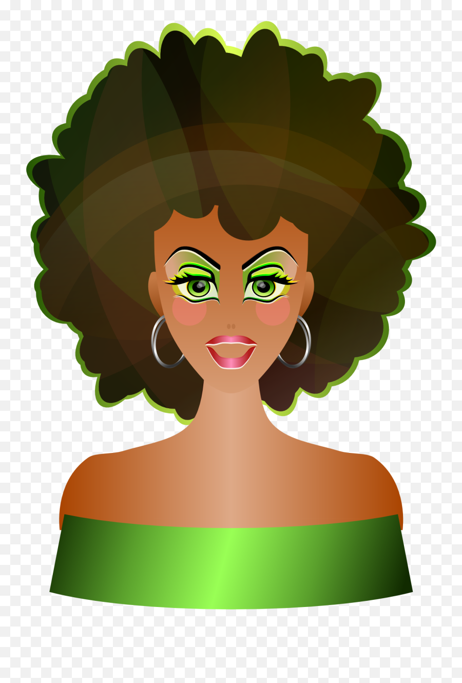 Free Cliparts Natural Hair Download - Natural Hair Emoji,Big Afros Emoticons