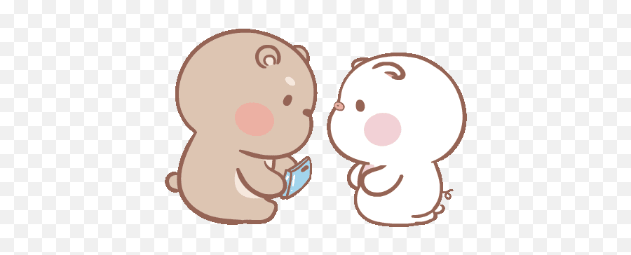 Pig U0026 Bear Popup Cute Cartoon Images Cute Cartoon - Bear And Pig Love Emoji,Pig Emoticon Gif