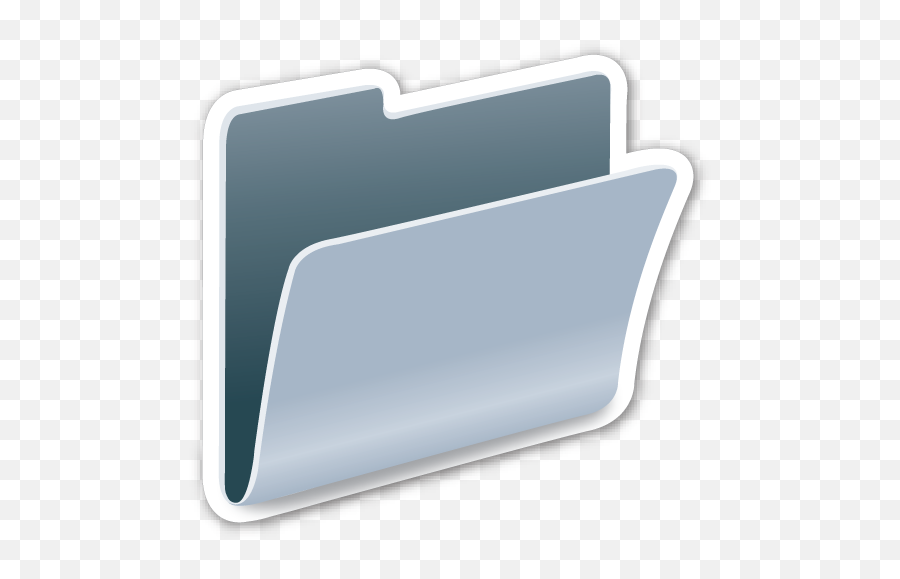 Open File Folder - Horizontal Emoji,Folder Emoji