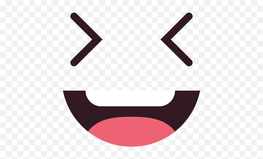 Simple Squinting Emoticon Face - Rosto Emoticon Png Emoji,Squinting Emoji