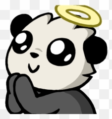Bahroo Twitch Emotes - Cute Panda Emoji Discord,Orgasm Emoji