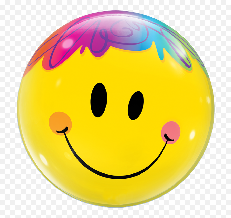 Greetings House - Balloon Size 22 Beautiful Smilies Emoji,Emoticon Latex Ball