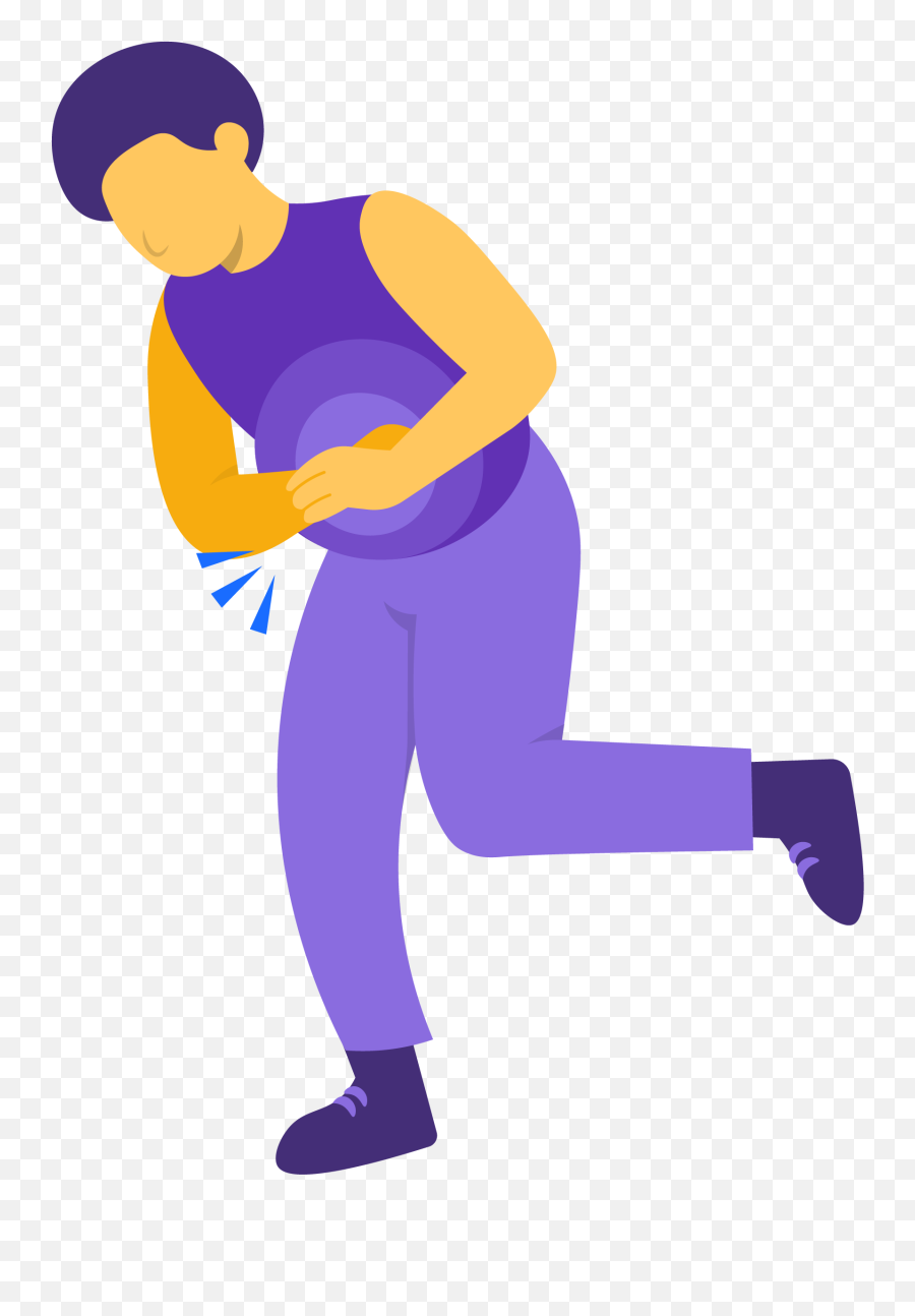 Stomach Pain When Moving Why Abdominal Pain Worsens With - For Running Emoji,Flarge Bicep Flex Emoticon