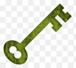 Skeleton Key Clip Art Clipart - Green Key Emoji,Key Emoji Transparent