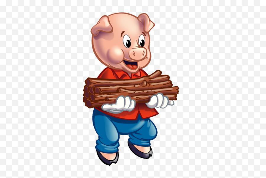 Free 3 Little Pigs Clipart Download Free 3 Little Pigs Emoji,Little Piggy Emoticon