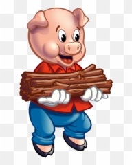 Free 3 Little Pigs Clipart Download Free 3 Little Pigs Emoji,Little Piggy Emoticon