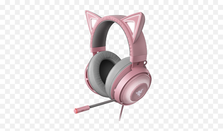 Pc Gaming Headset - Razer Kraken Kitty Edition Emoji,Japan Cat Emotions Ears