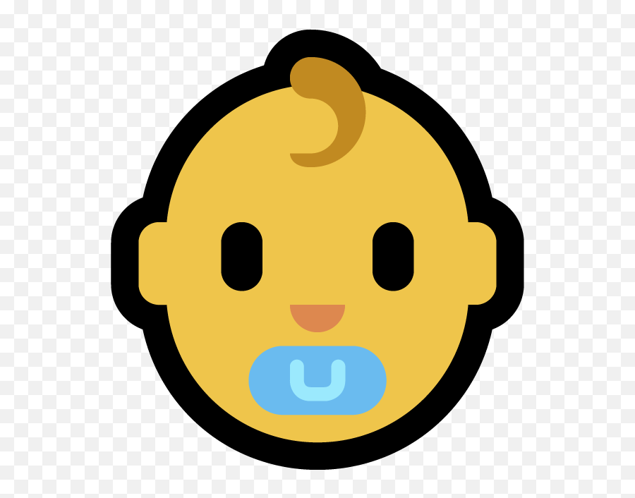 Emoji Baby No Background Clipart - Transparent Emoji Baby,Baby Emoji Png