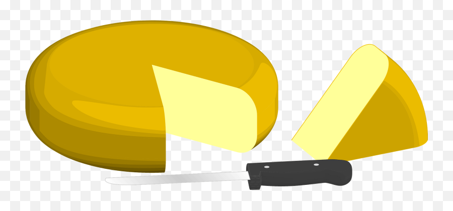 Cheese Wheel Wedge And Knife Clipart Free Download Emoji,12 Year Old Emojis Knive Gun