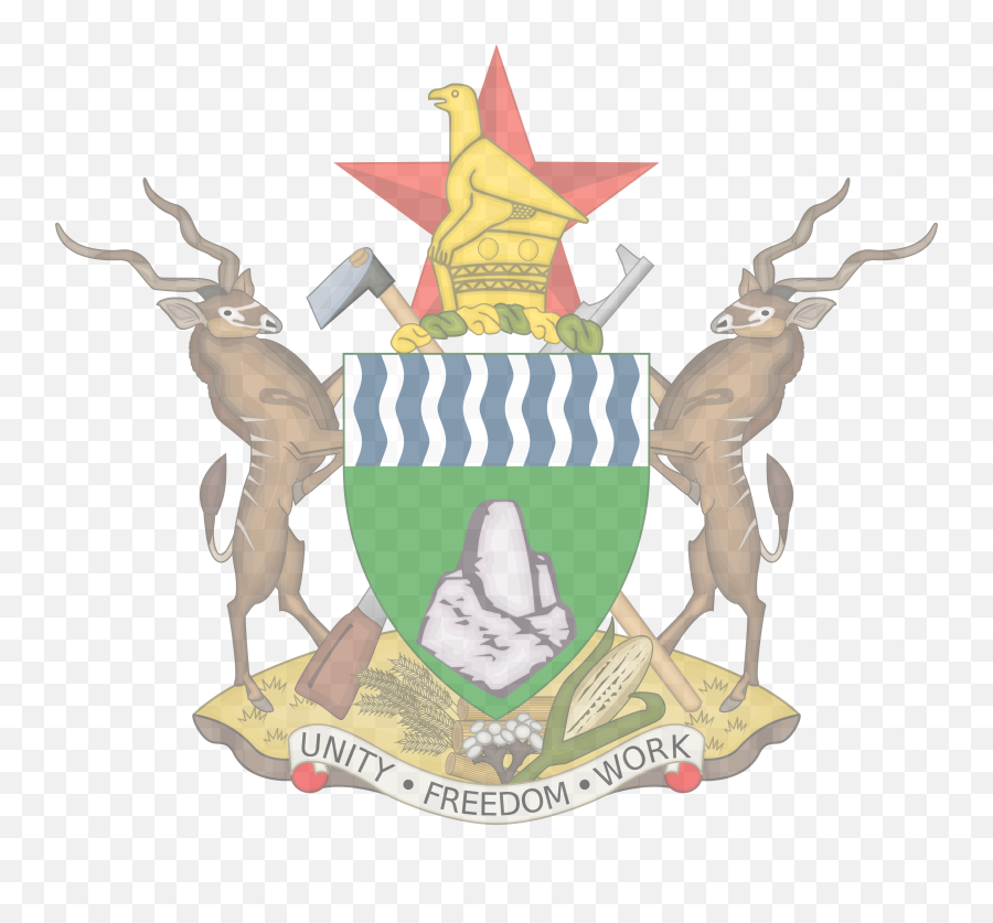 Flag Of Zimbabwe Flag Download - Zimbabwe National Coat Of Arms Emoji,Zimbabwe Flag Emoji