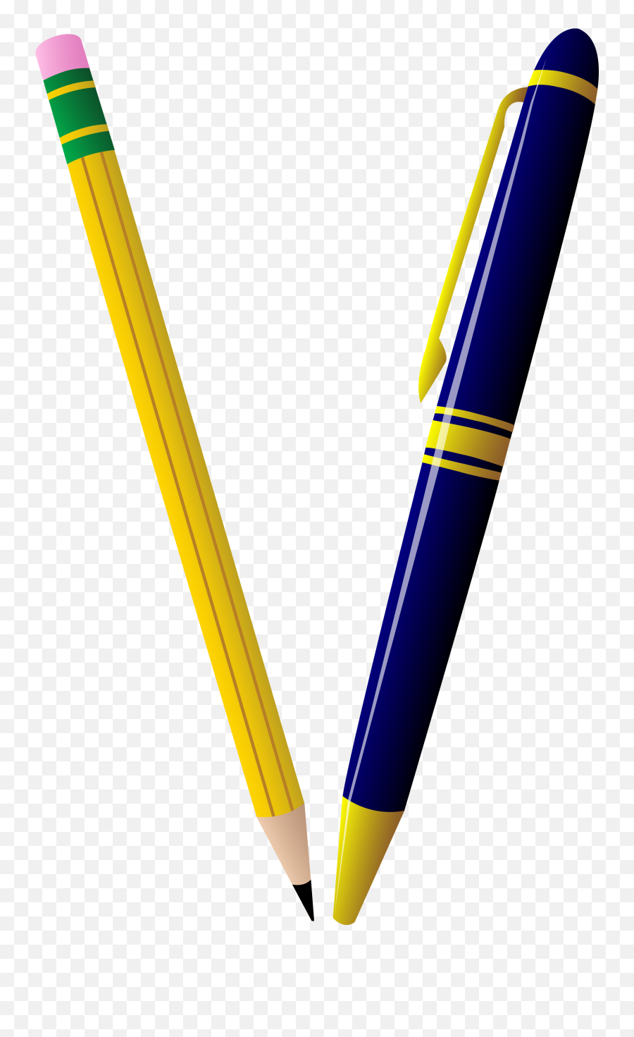 Pen And Pencil Clipart 3 - Clipartix Pen And Pencil Clipart Emoji,Pencil Emoji