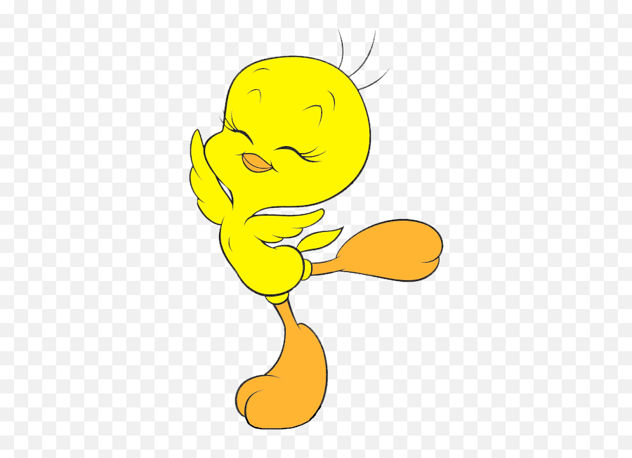 Tweety Tweety Bird Quotes Cartoon Caracters Tweety - Cute Tweety Bird Emoji,Tinkerbell Emoji Copy And Paste