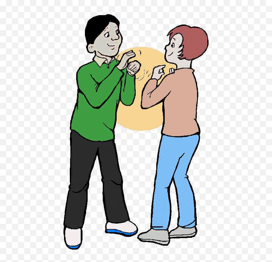 Sign Language Clip Art - Mute And Deaf Clipart Emoji,Asl Emotion Signs