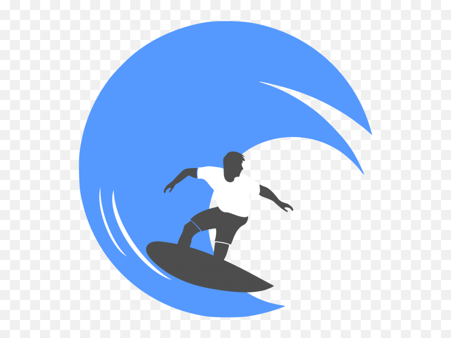 Surfing Clipart Skimboarding Surfing - Skim Boarding Logo Design Emoji,Surf Board Emoji