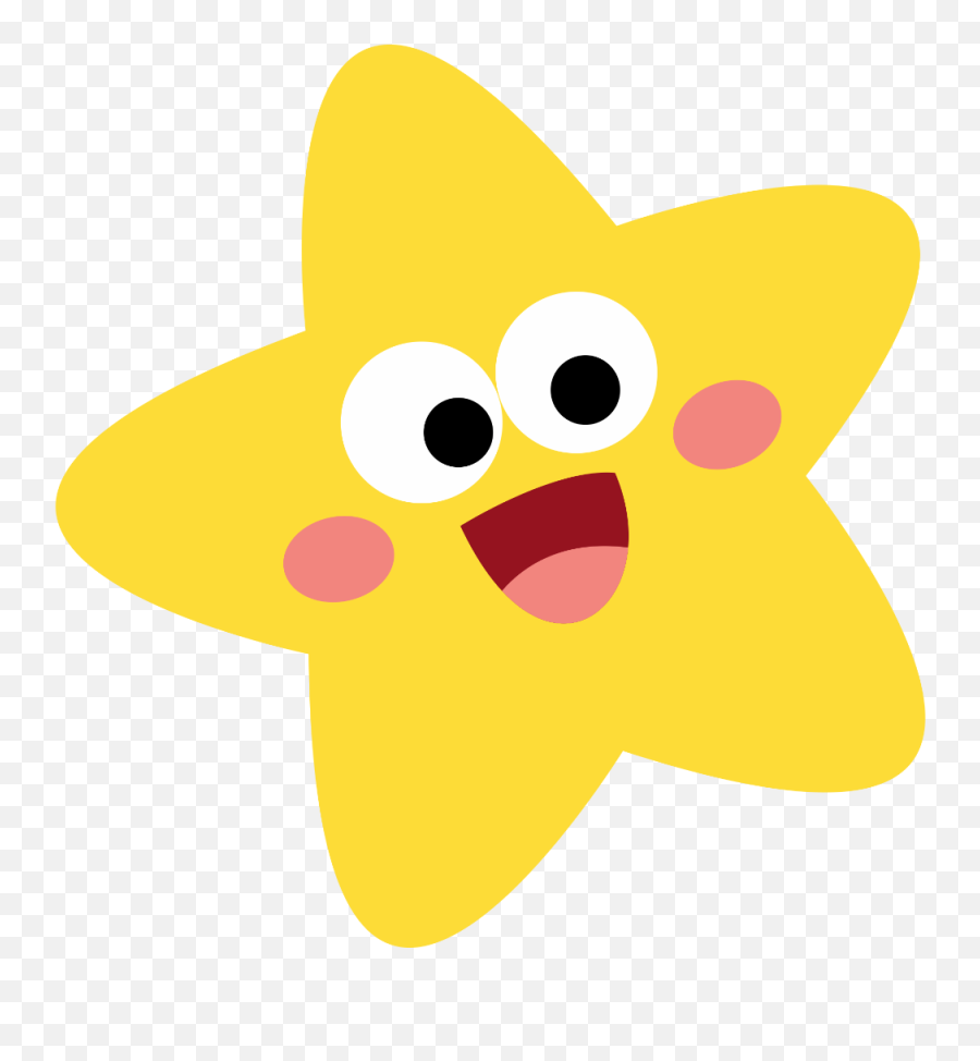 Baby Shark Estrela Do Mar 04 - Estrela Infantil Png Emoji,Emoticons De Estrelinhas