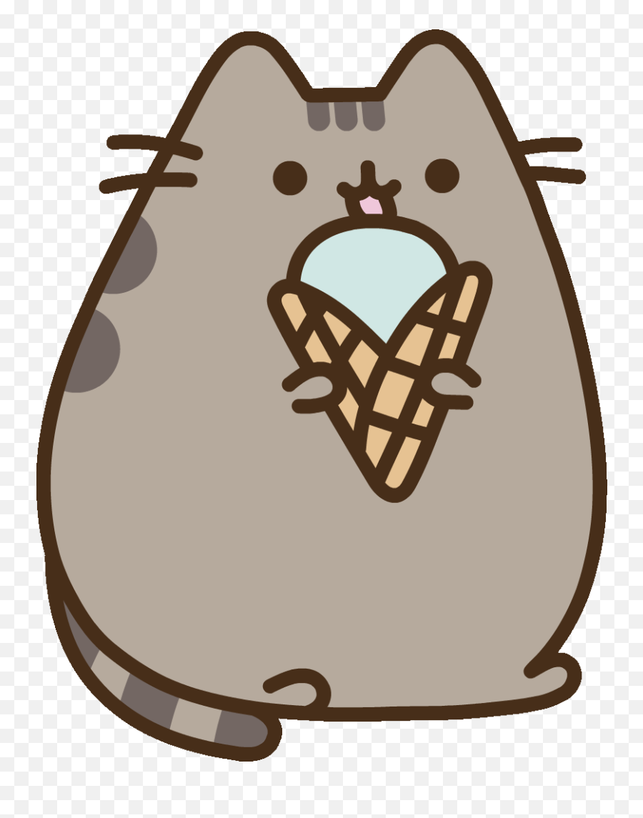 Pusheen Cat Pusheen Cute Pusheen - Ice Cream Pusheen Cat Emoji,Pusheen The Cat Emoji