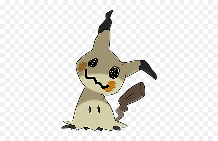 Pokemon Mimikyu Sticker - Pikachu Ghost Pokemon Emoji,Mimikyu Emoji