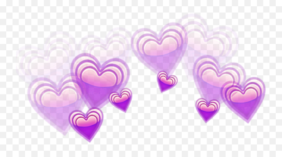 Pastel Heart Png - Transparent Corona De Corazones Png Emoji,Blue Heart Emoji
