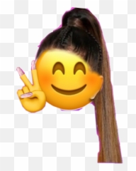 Emoji Emojihands Vibes Arianagrande - Happy,Emoji Hair Remover