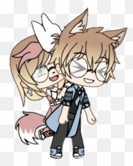 Casal Kawaii Romantico Gachalife - Gacha Life Fotos De Casal Emoji,Imagens De Pets [emojis ...]