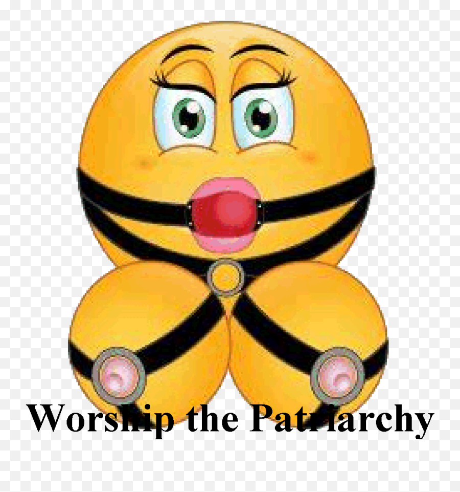 Worship The Patriarchy - Happy Emoji,Feminist Emoticon