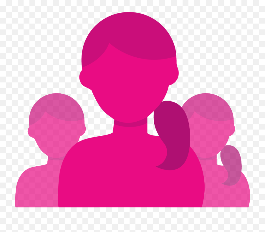Take Charge Of Your Breast Health - Bright Pink Silhouette Emoji,Now You're Asking Me To Mask My Emotions