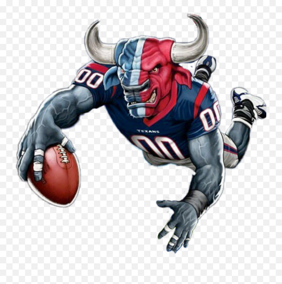Houston Texans Toro Sticker - Houston Texans Bull Logo Emoji,Texans Emoji