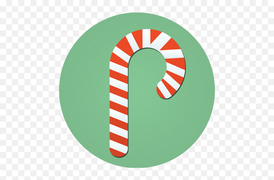 Candy Cane Icon 390401 - Free Icons Library Christmas Icon Circle Candy Emoji,Candycane Emoji