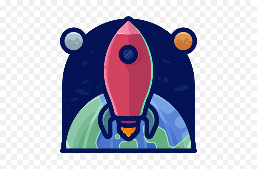 Exploration Rocket Space - Drawing Emoji,Rocket And Telescope Emoji