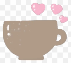 Sticker Maker - Pastel Emojis Serveware,Girl Emoticon Coffee