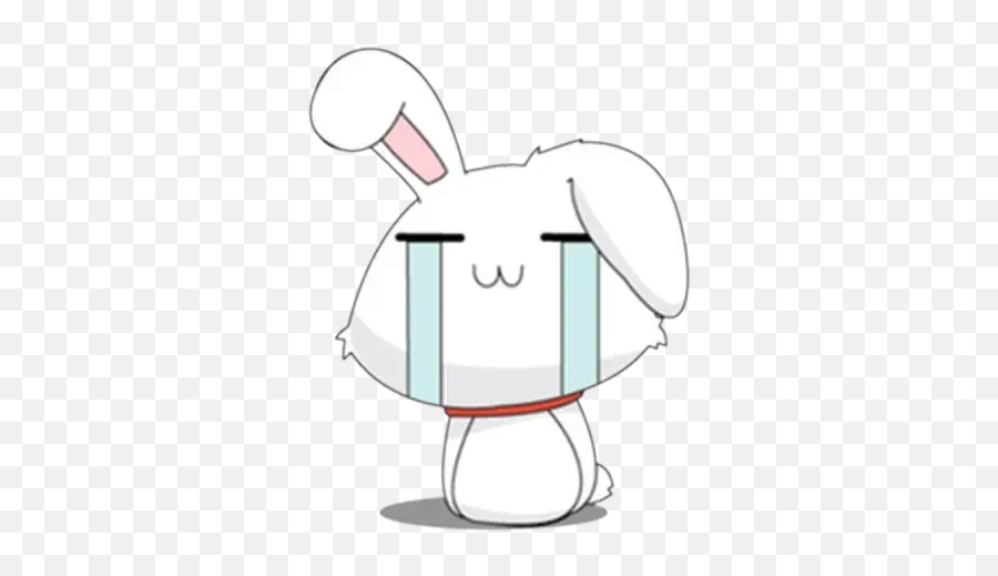 Bunny Boy 2 Whatsapp Stickers - Stickers Cloud Fictional Character Emoji,Japanese Rabbit Emoticon