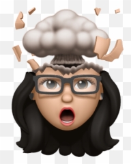 Cartoon Exploding Head Png Emoji,M Emoji Twitter