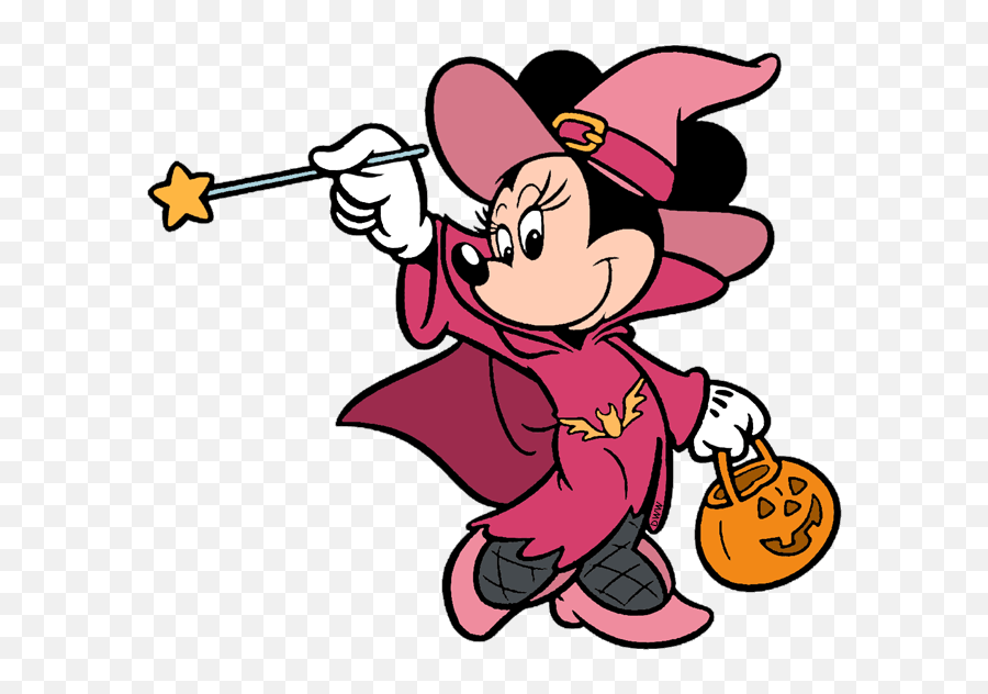 Disney Halloween Clip Art Images 4 - Clip Art Png Download Minnie Mouse Halloween Clip Art Emoji,Emoji Halloween Costume Target
