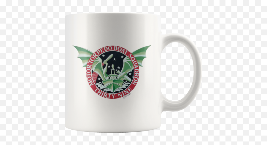 Pt Boat Squadron Ron 35 Emblem Coffee Mug Ww Ii 1939 - 45 Emoji,A Goat And A Bowl Of Soup Emoji Pop