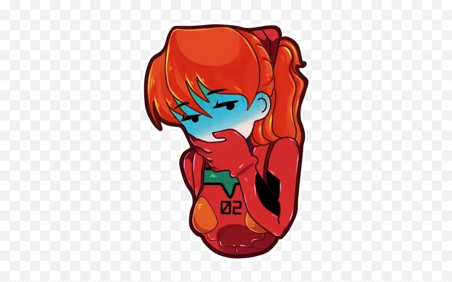 Asuka Nge Sticker Pack - Stickers Cloud Emoji,Shinn Asuka Emotions