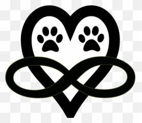 Pawprint Clipart Heart Pawprint Heart - Peine De Los Vientos Emoji,Single Paw Emoji