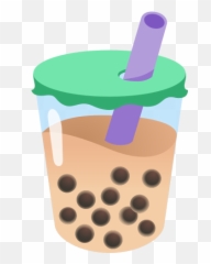 Bubble Tea Emoji,Messaging Bubble Emoji