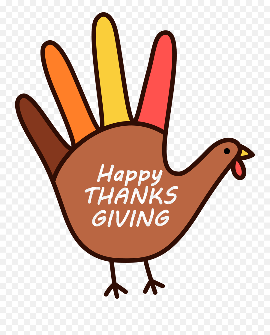 Happy Thanksgiving Hand Turkey Kids Tie - Dye Tshirt Emoji,Happy Thanksgiving Emoji